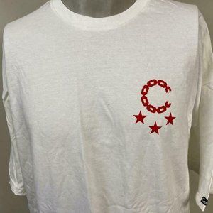 CROOKS 100%COTTON/COTON Men's ShortSleeve T-Shirt SMUTS7140 SIZES : 3XL/3TG